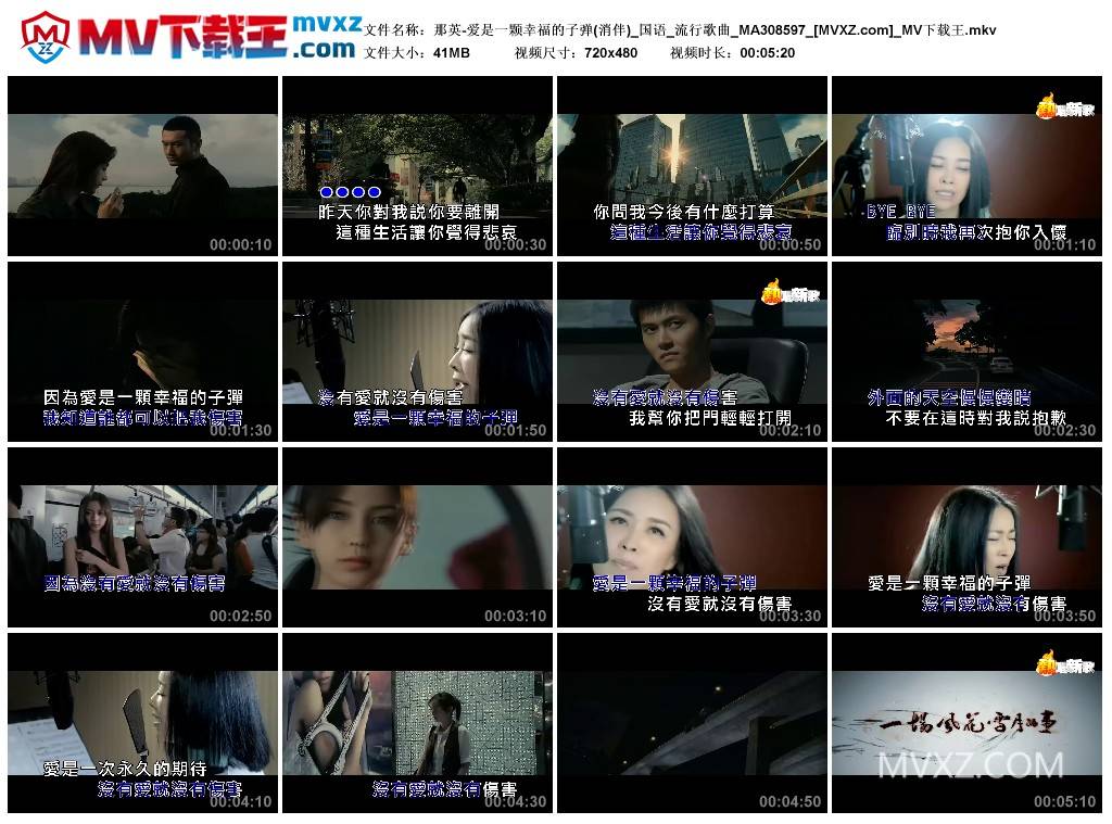那英-爱是一颗幸福的子弹(消伴)_国语_流行歌曲_MA308597